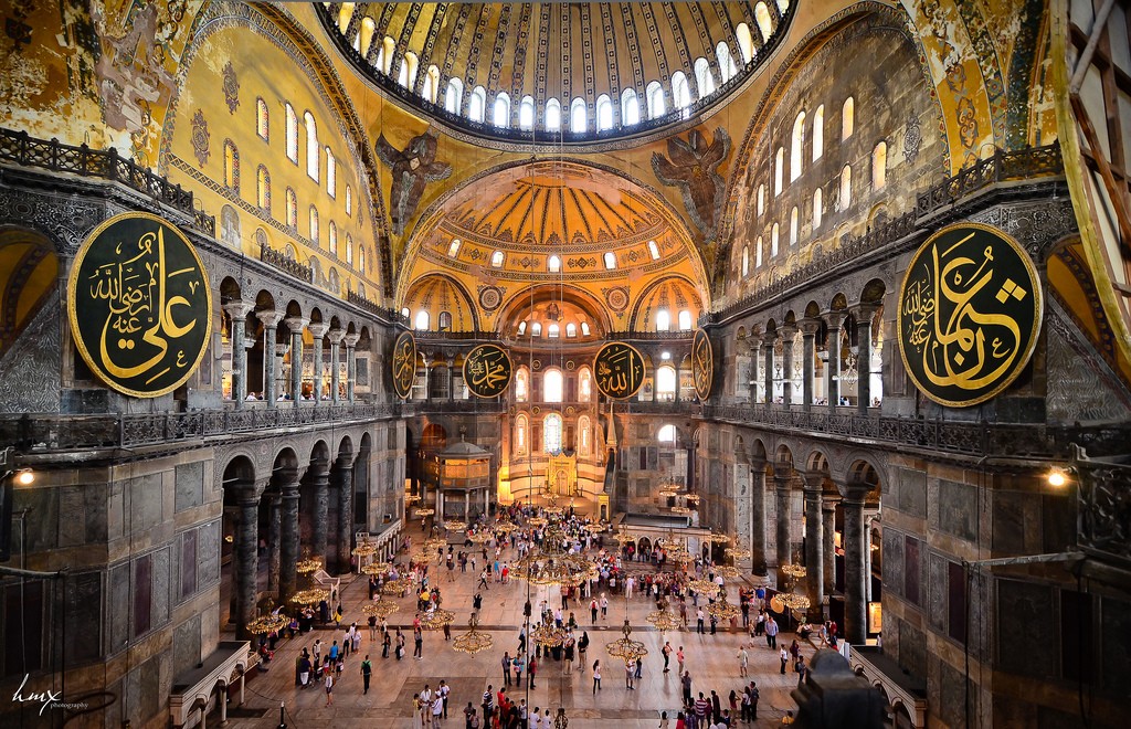 hagia sophia museum istanbul interior