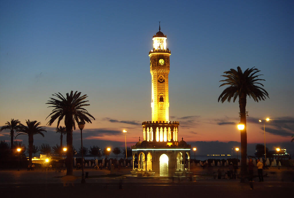 izmir clock tower saat kulesi