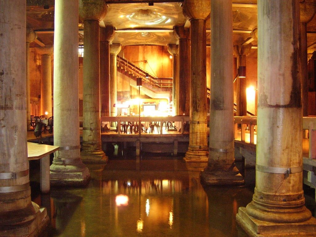 where is basilica cistern yerebatan cistern 